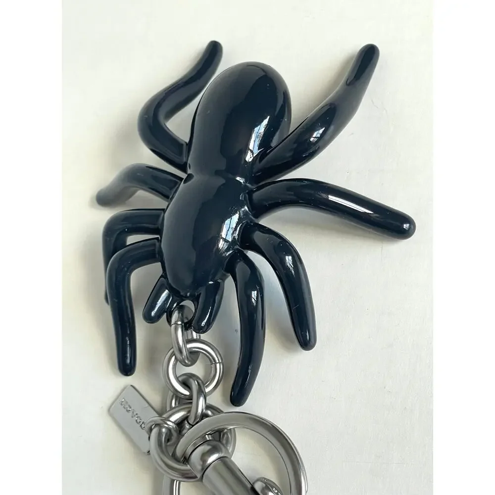 Coach CAX79 Spider Halloween Bag Charm Black Enamel